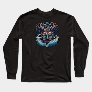 Mask Kabuki Long Sleeve T-Shirt